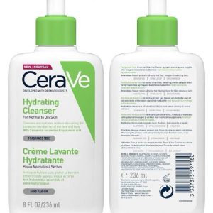 شوینده صورت سراوی پوست نرمال تا خشک