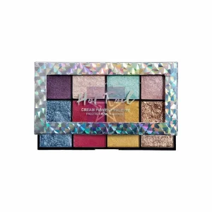 پالت سایه چشم کرمی شاین دار تکنیک