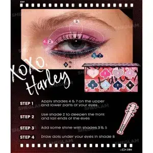 پالت سایه چشم هارلی کویین شیگلم