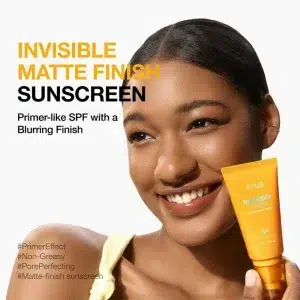 ضد آفتاب بی رنگ مات کننده آنوا مدل Invisible Matte